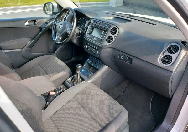Volkswagen Tiguan cena 48900 przebieg: 202354, rok produkcji 2013 z Goleniów małe 92
